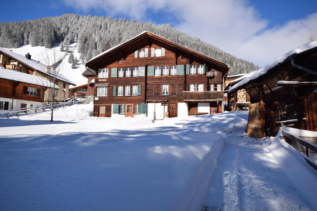 Studio Bim Chalet Bim Chilchli Mürren Kültér fotó