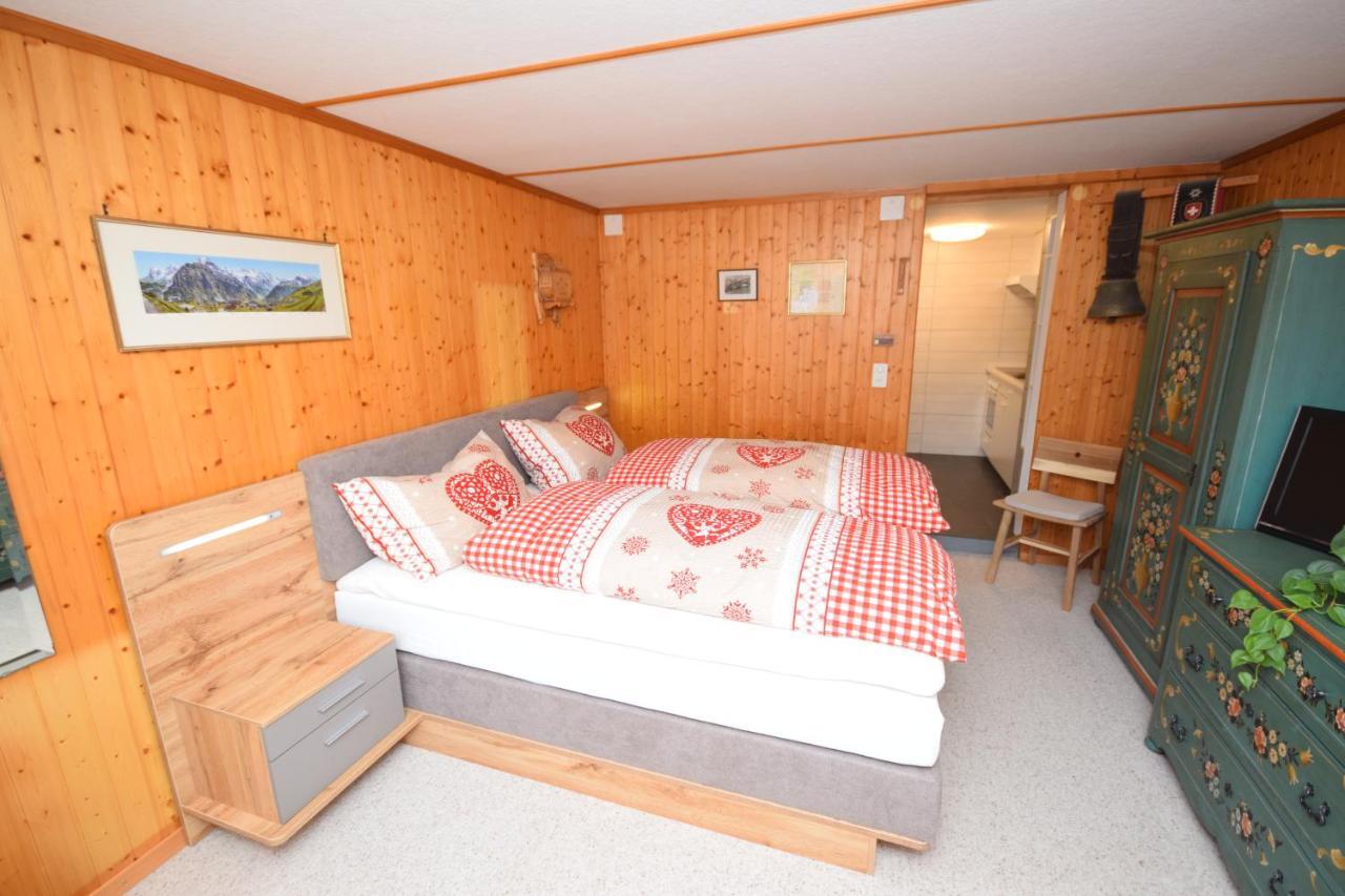 Studio Bim Chalet Bim Chilchli Mürren Kültér fotó