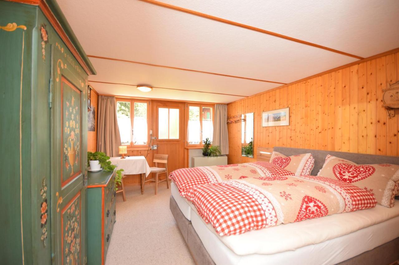Studio Bim Chalet Bim Chilchli Mürren Kültér fotó